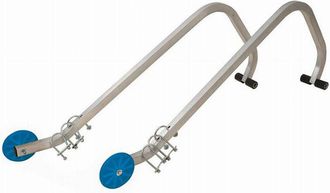 Silverline Par De Ganchos De Cumbrera Silverline Para Escalera De Tejado - 1015 Mm - 336094