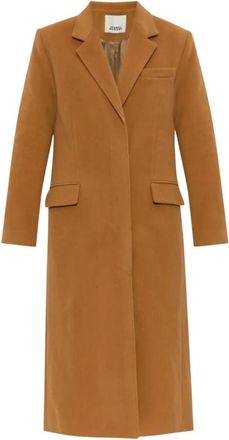 Isabel Marant Ellenita Coat - Dames - Mantel - Bruin - XS - Wol - Jassen