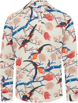 Orlebar Brown Ridley Flight Of Fantasy-277986-White Sand