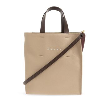Marni Handbags, female, Beige, Size: ONE SIZE Museo Mini Bag