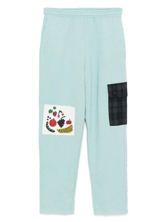 Westfall graphic-print tapered trousers - Green