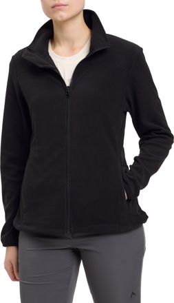 McKinley Fleecejacke MCKINLEY Unterjacke Carol W, Damen, Gr. 36, schwarz night, Obermaterial: 100% Polyester, Jacken Fleecejacke