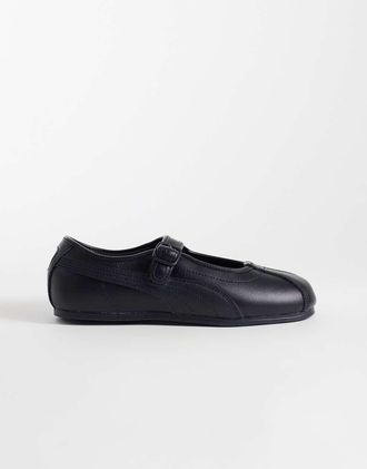 Puma Tacklette - Scarpe Mary Jane nere-Nero