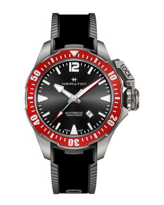 Hamilton Mens Khaki Navy Frogman Watch