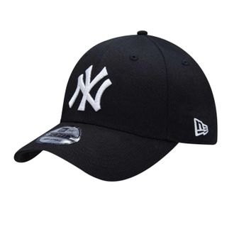 New Era New Era Volwassen unisex New York Yankees Baseballpet (Zwart/Zilver)