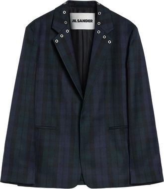 Jil Sander Blazer in lana - Verde