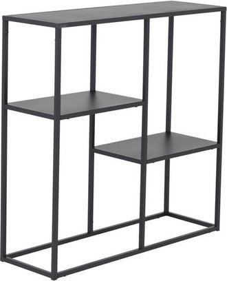 VE DESIGN Design Regal Staal 80 x 81 cm, Schwarz