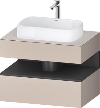 Duravit Duravit - Qatego Meuble Sous-lavabo Sur Console, 1 Tiroir, 1