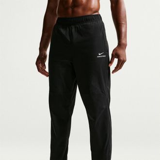 Nike Mens Pro Therma Fit in Black/White - Size X-Large