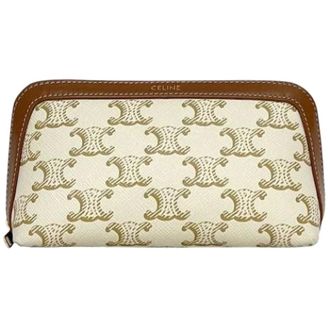 Celine Pre-owned Clutches, unisex, White, Size: ONE SIZE Pre-owned Vintage Clutch