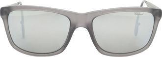 Chopard Polarized Grey Square Mens Sunglasses SCH156M 9MBP 57