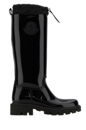 Moncler Black Rubber Kick Stream Boots