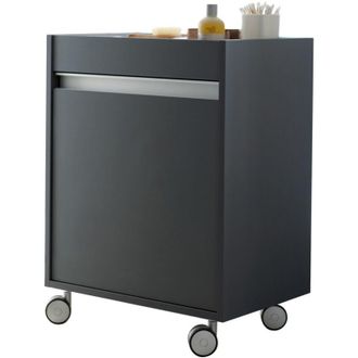 Duravit Duravit - Ketho conteneur &agrave; roulettes 2530, 1 porte en bois, &agrave;