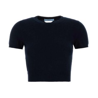 Prada Mujer, Jerseys, Azul, Talla: M