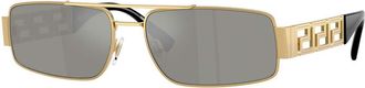 Versace VE2257 100230 Mens Sunglasses Gold Size 60