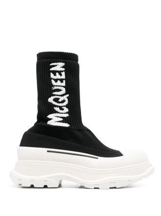 Alexander McQueen Tread Slick Graffiti sneakers