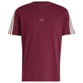 adidas Adidas Kit 3-Stripes Regular T-Shirt T-Shirt f&uuml;r Herren | rot
