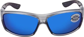 Costa Saltbreak Blue Mirror Polarized Glass Wrap Mens Sunglasses 6S9020 902022 65