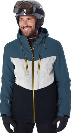 Killtec Skijacke KILLTEC KSW 45 MN SKI JCKT, Herren, Gr. 4XL, blau (stahlblau), Obermaterial: 100% Polyester;Futter: 100% Polyester;F&uuml;llung: 100% Polyester, J