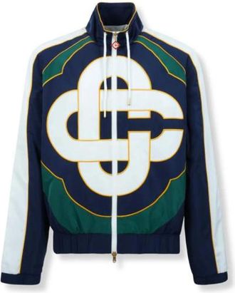 Casablanca Chaqueta cortavientos con bloques de color y apliques - Jackets - Hombre - Multicolor - L