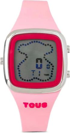 Tous digital 36mm - women - stainless steel/Silicone/Mineral Glass - One Size - Silver