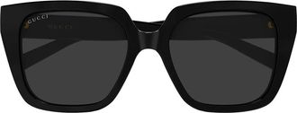 Gucci Sunglasses Gg2102 S 001 Black/Grey Woman