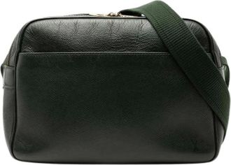 Louis Vuitton Pre-owned Cross Body Bags, female, Green, Size: ONE SIZE Pre-owned Leather Crossbody Bag