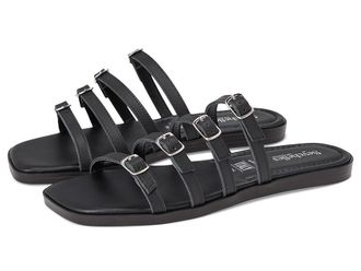 Seychelles Persuasion Leather Womens Sandals Black : 8.5 M