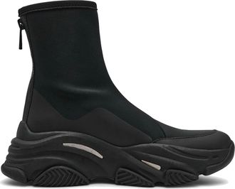 Steve Madden Womens Vrooms Trainer Black Sneakers - Size UK 5