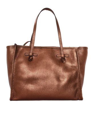 Gianni Chiarini Structured Brown Leather Handbag