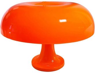 OEM L&aacute;mpara De Mesilla Moderna Color Crema, Luz Nocturna Con Forma De Hongo, Gruesa, Usb 5v, Tres Colores Regulables (4 Fuentes De Luz Led)