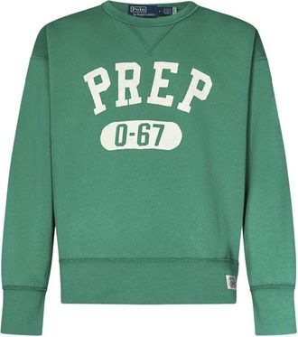 Polo Ralph Lauren Signature Fleece Logo Print Sweatshirt, Size Medium