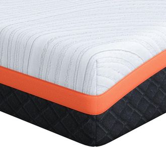 vidaXL Vidaxl - Mattress White, Grey 90 x 190 cm Foam