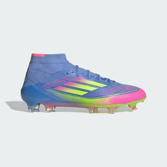 adidas adidas Performance Womens F50 Elite Mid Firm Ground Boots - Blue - Size UK 10.5