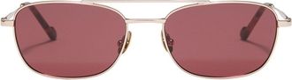 Sunday Somewhere JASPER C2 Womens Sunglasses Gold Size 55