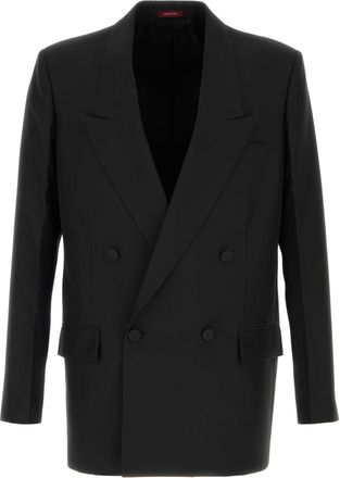 Gucci Black Panama Blazer