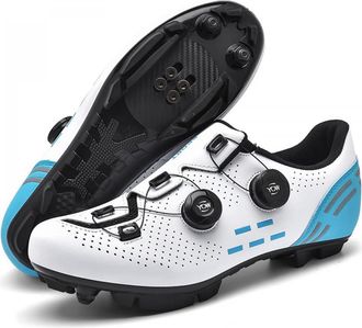 Generic Cycling Shoes Mens and Womens Indoor and Outdoor Mountain Bike Breathable and Anti-Slip Sneaker for Unisex Outdoor Sports Waterproof Shoes for Spin Bi