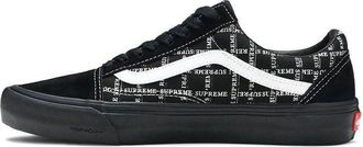 Vans Supreme x Old Skool Pro Logo Pattern - Black VN0A45JC2YW