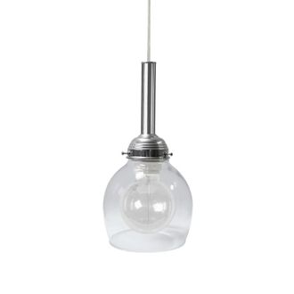 Tosel Suspensi&oacute;n vidrio cromo D15 cm