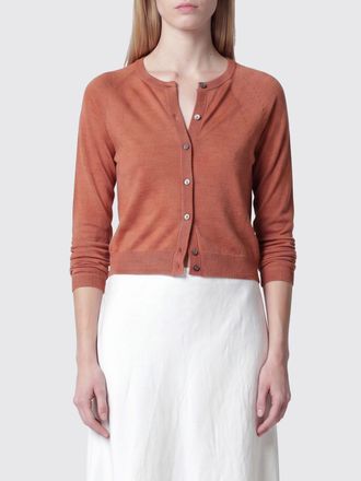 Roberto Collina Cardigan girocollo in misto cashmere e seta