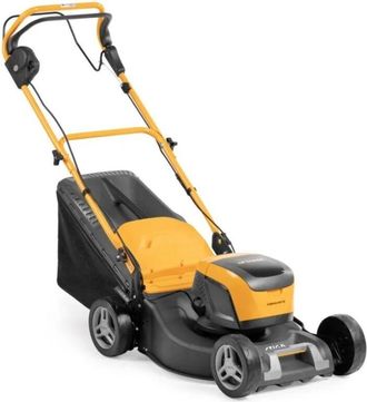 STIGA Sports Collector 48 S Ae Kit - Cortac&eacute;sped Con Bater&iacute;a De 48 V Y 5 Ah, 46 Cm De Ancho De Corte, Cesta De 60 L, Motor Sin Escobillas, Autopropulsado - Stiga