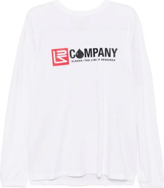 VETEMENTS T-shirt in cotone con stampa - Bianco