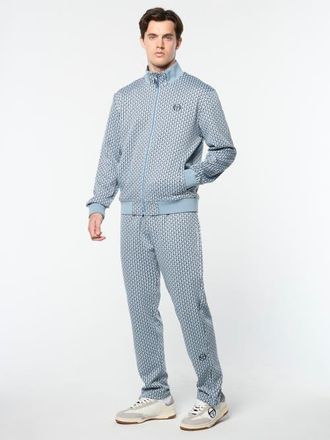 Sergio Tacchini Paolo Knit Track Pant in Faded Denim at Nordstrom, Size Xxx-Large