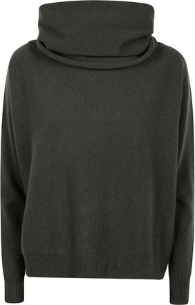 D.exterior D. EXTERIOR Cashmere Merinos High Neck Oversized Sweater