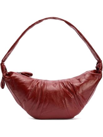 Christophe Lemaire large Croissant shoulder bag - unisex - Cotton/Cotton - One Size - Red
