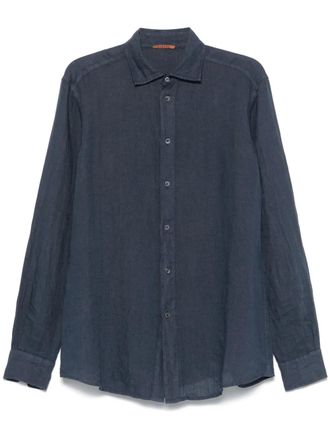 Barena linen shirt - Blue