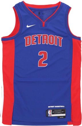 Nike Basketbal Tank Top Icon Edition - Heren - Sportshirts - Blauw - S - Polyester - Fitness