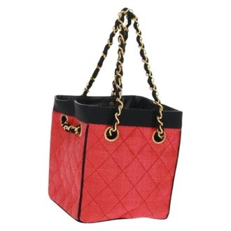 Chanel Bolso bombonera Vintage Pre-owned - Pre-owned - Mujer - Rojo - ONE SIZE