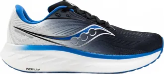 Saucony Mens Ride 18 Shoe In Black/skydiver