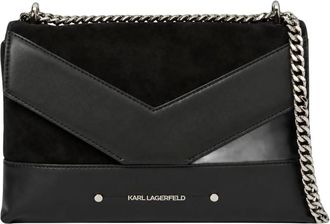 Karl Lagerfeld Schoudertas - Dames - Tassen - Zwart - Maat: ONE Size